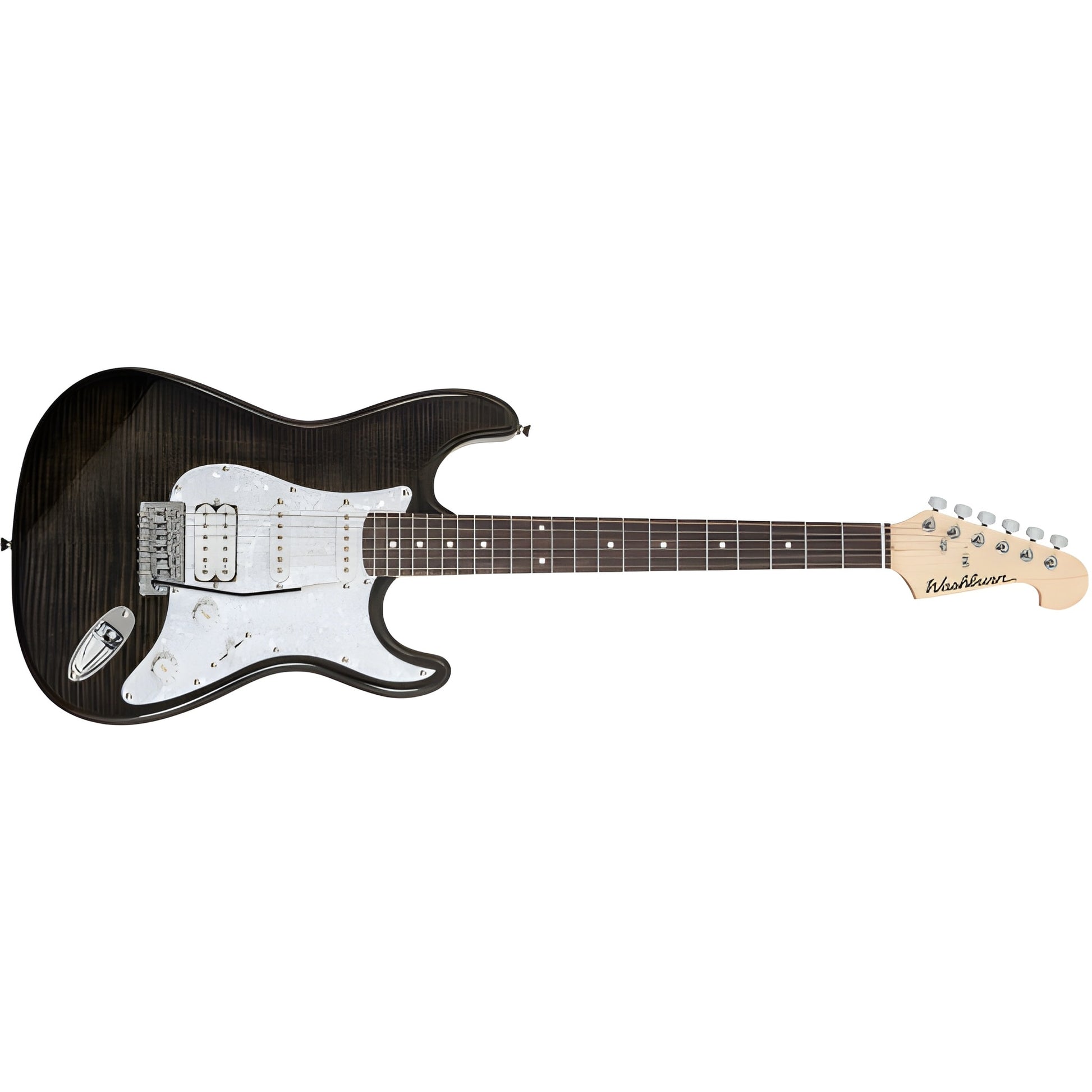 WASHBURN SDFTB-U TRANS BLACK