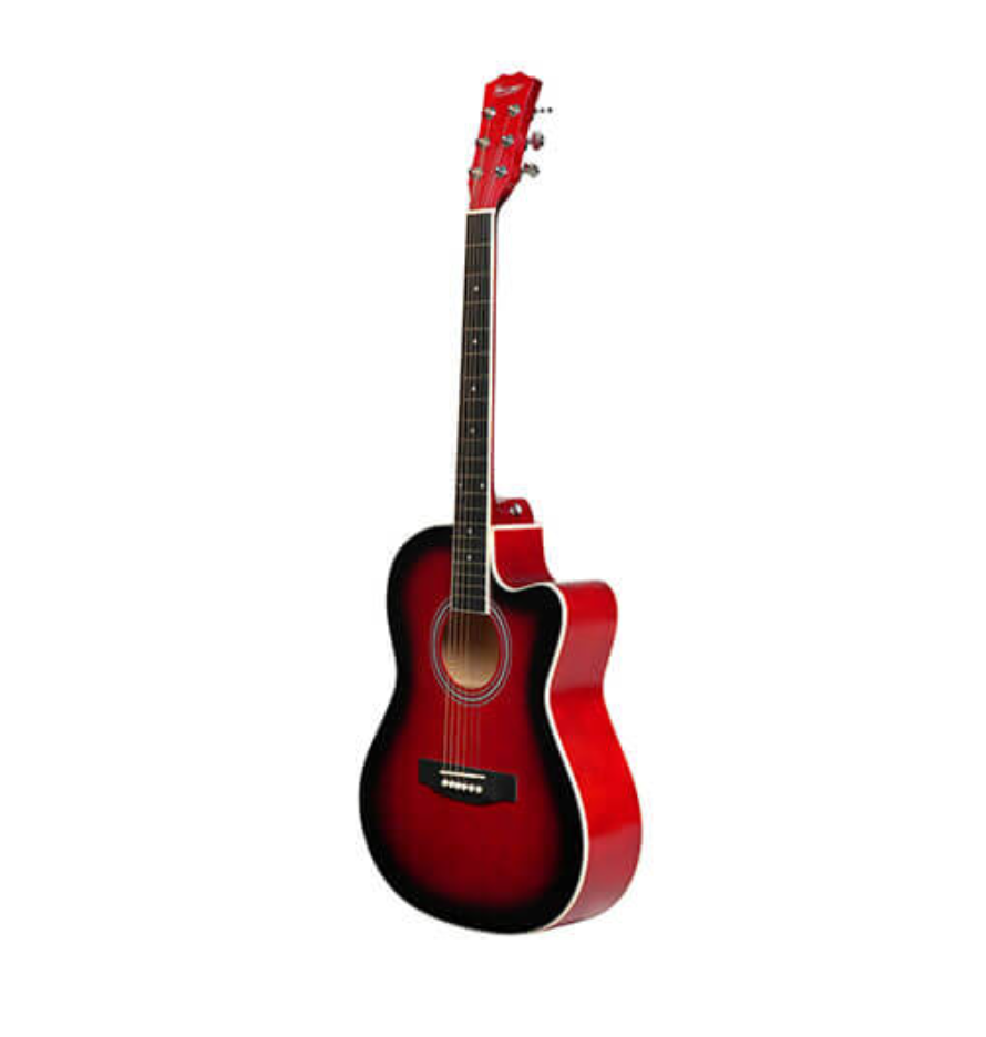 HAVANA CUTWAY ACOUSTIC GUITAR - 39" HAC-39 RD