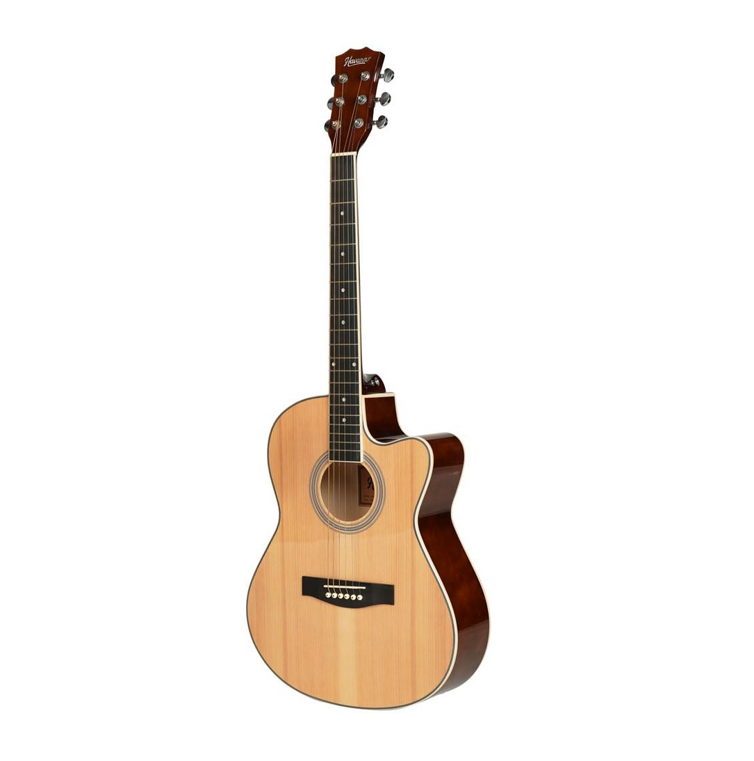 HAVANA CUTWAY ACOUSTIC GUITAR - 39" HAC-39NT