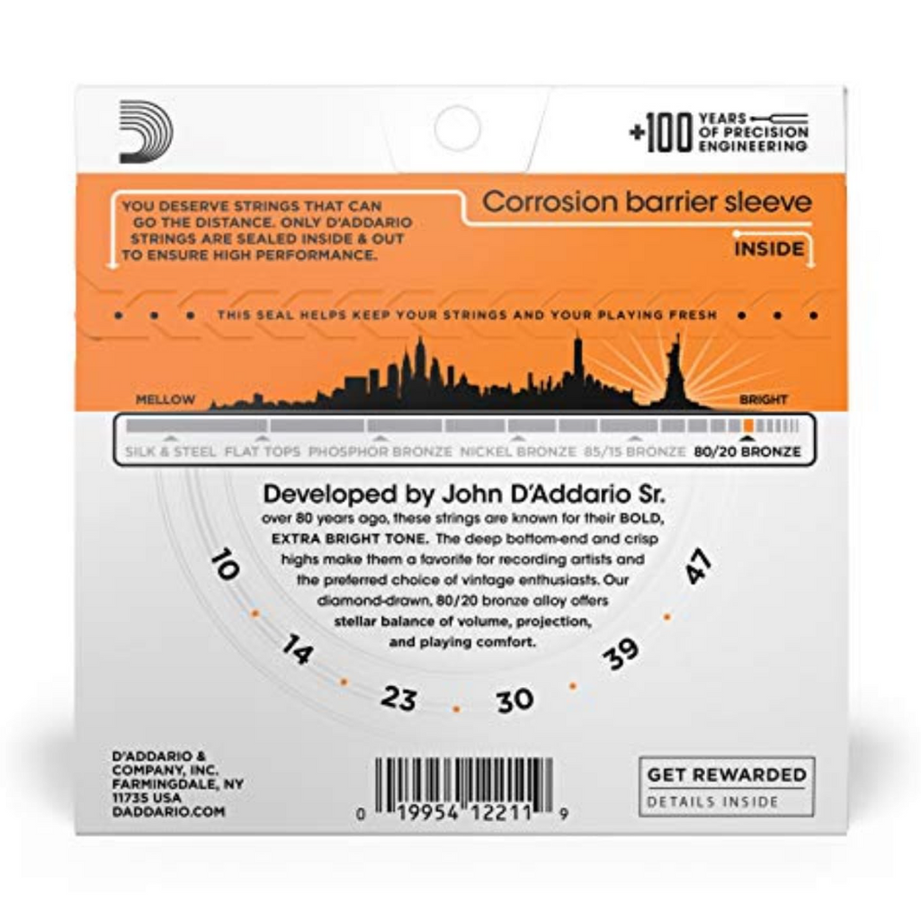 DADDARIO STRING EJ 10