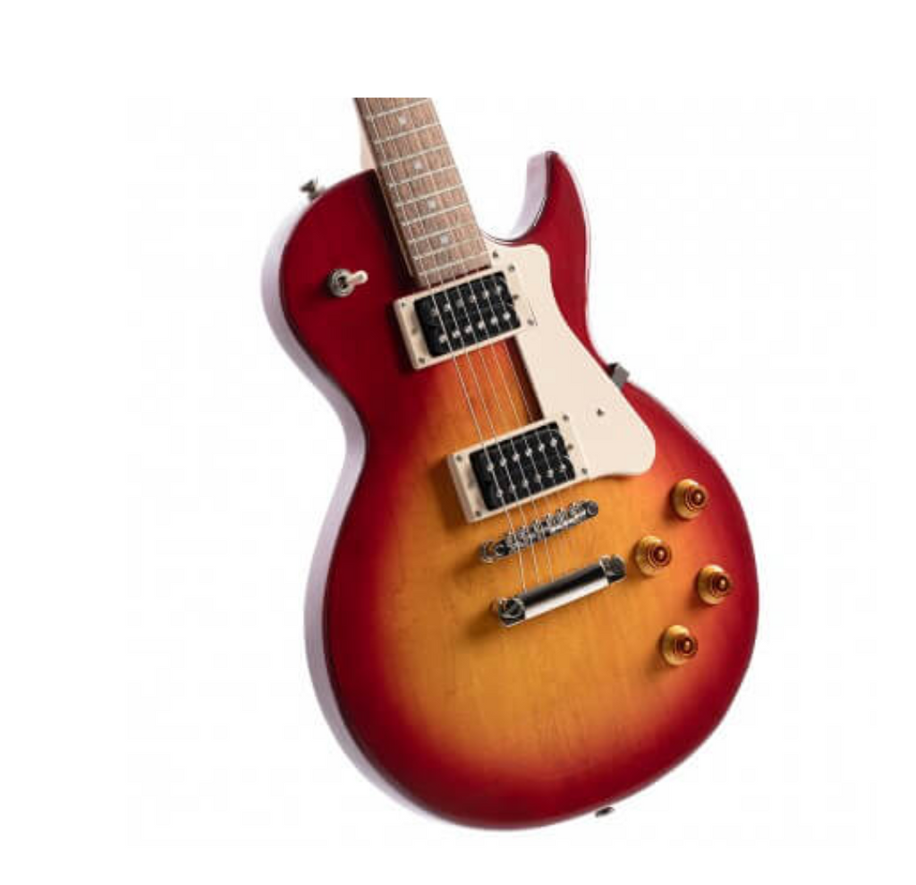 Cort CR100-BK, 6 Strings Electric Guitar, Right Handed, Black