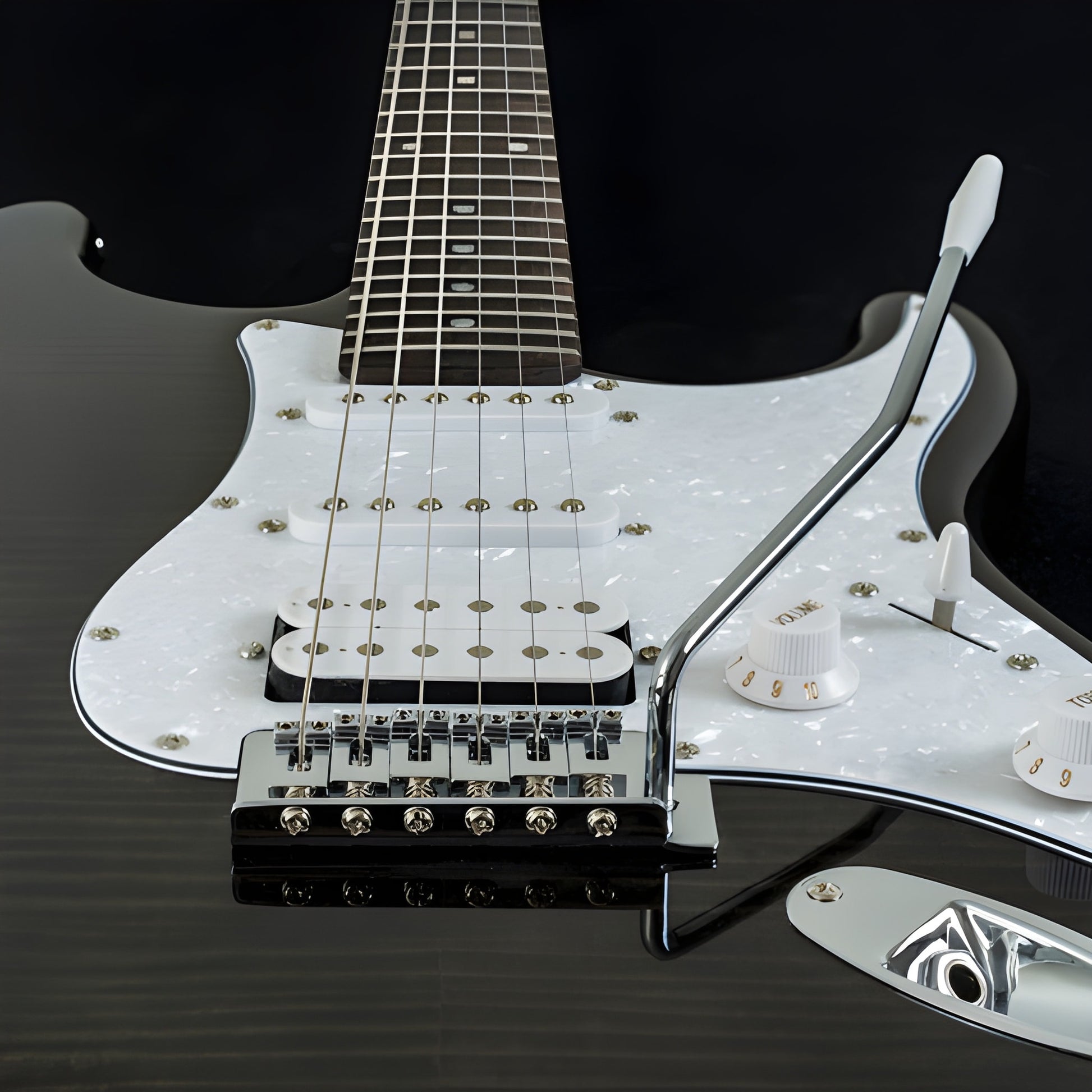 WASHBURN SDFTB-U TRANS BLACK