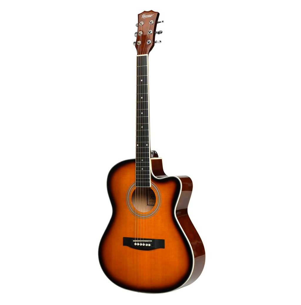 HAVANA CUTWAY ACOUSTIC GUITAR - 39" HAC-39SB