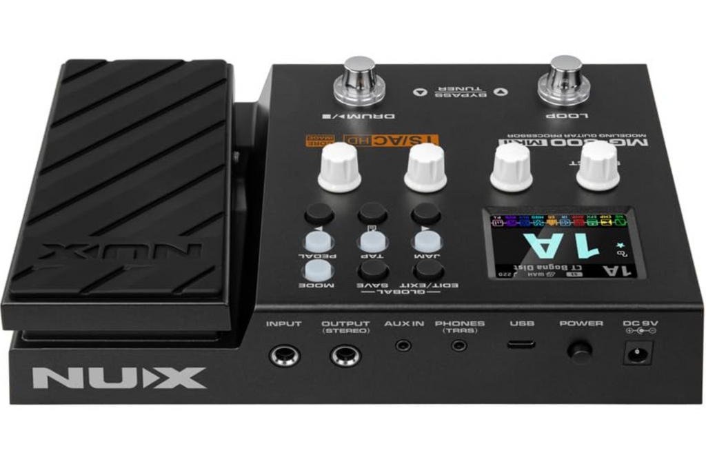 NUX MG-300 MKII Multi Effects Pedal, 36 IRs, 27 AMPs, 45 Effects, Versatile I/O, Live Streaming