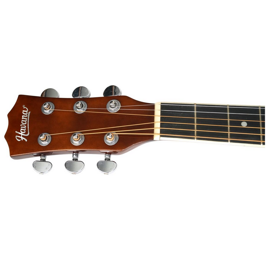 HAVANA CUTWAY ACOUSTIC GUITAR - 39" HAC-39NT