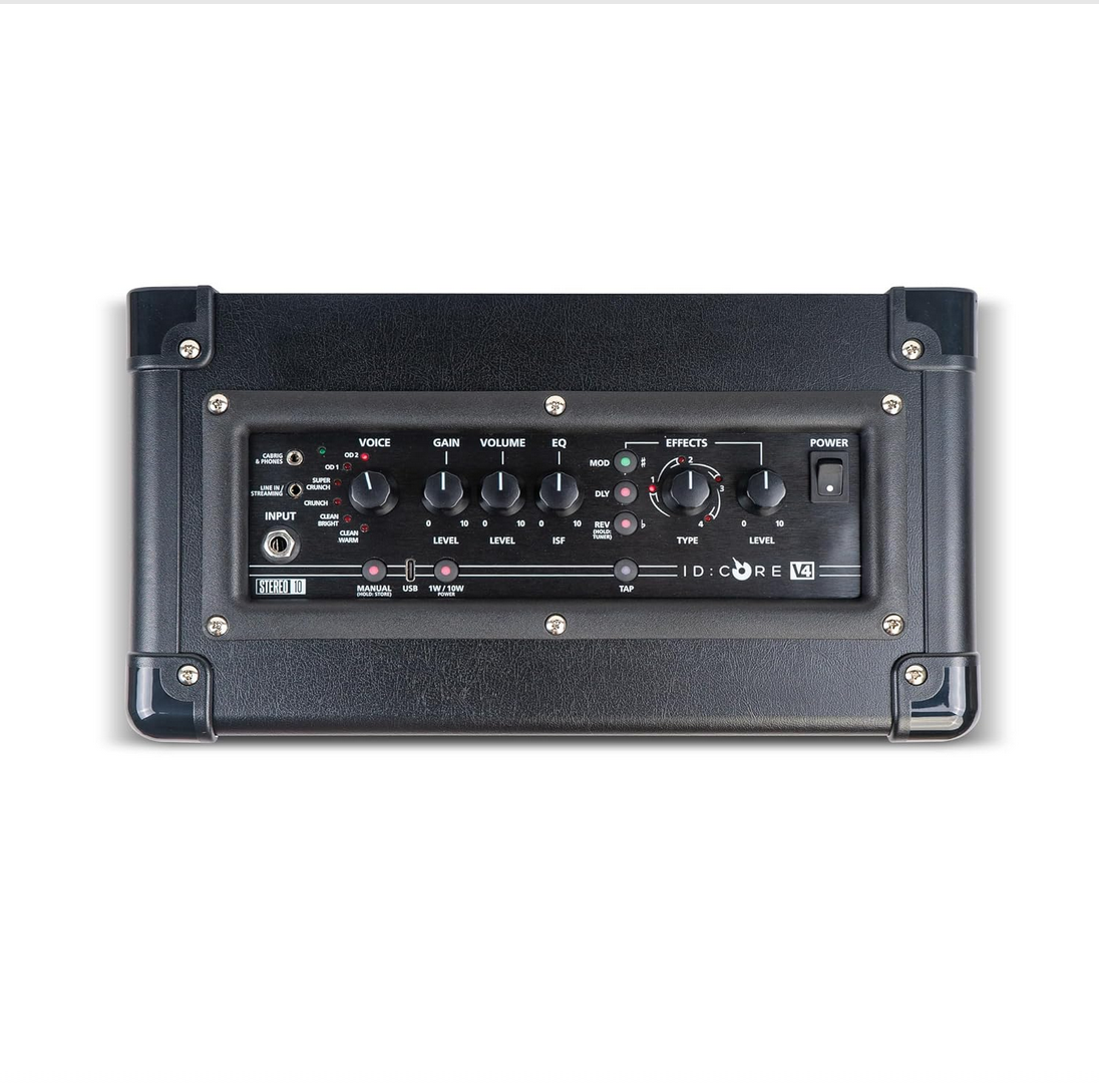 Blackstar ID:Core V4 Stereo 10 - 10-watt 2x3 inch Digital Combo Amp w/ Power Reduction and 4-channel USB-C Output