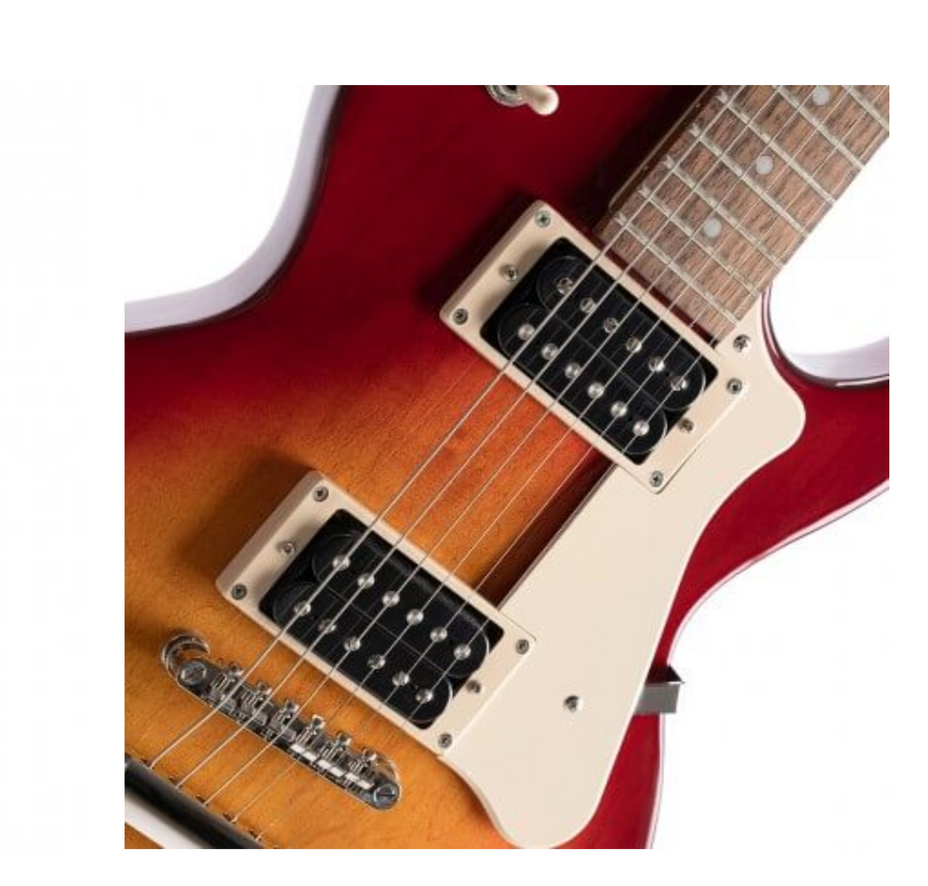 Cort CR100-BK, 6 Strings Electric Guitar, Right Handed, Black