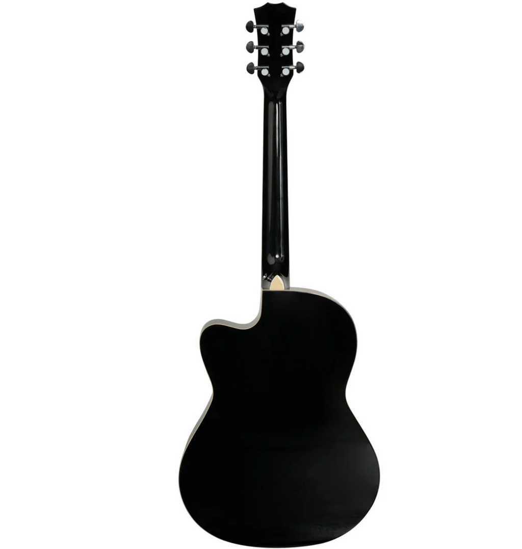 HAVANA CUTWAY ACOUSTIC GUITAR - 39" HAC-39BLK