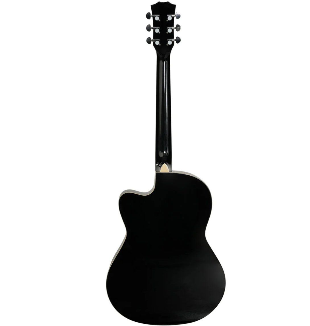 HAVANA CUTWAY ACOUSTIC GUITAR - 39" HAC-39BLK