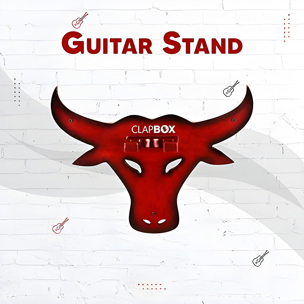CLAPBOX GUITAR/UKULELE WALL HANGER(BULL) nan