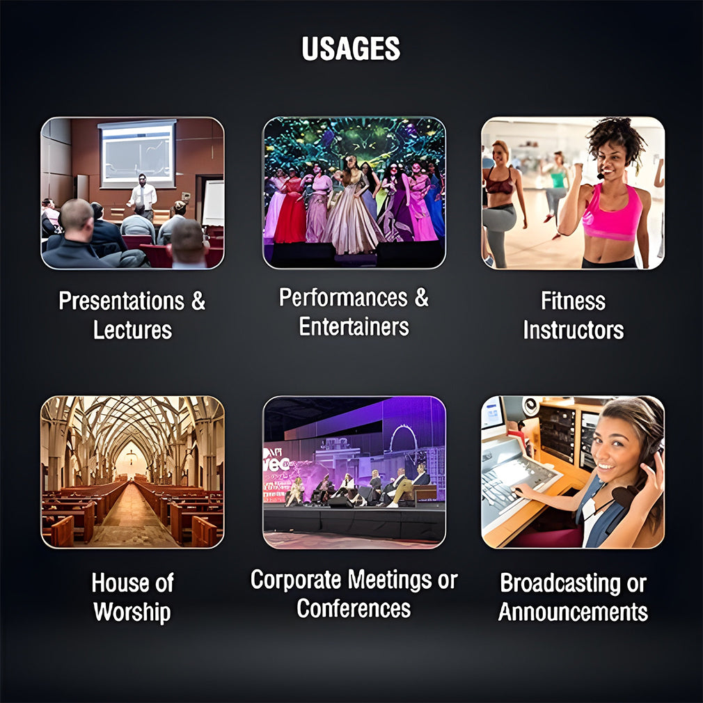 DIGIMORE HEAD SET(SINGLE WIRELESS MICROPHONE) D-345