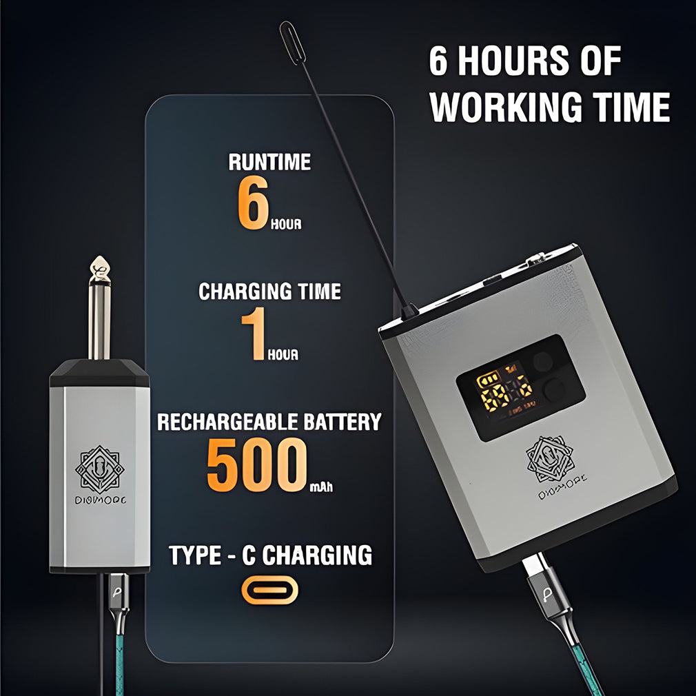 DIGIMORE HEAD SET(SINGLE WIRELESS MICROPHONE) D-345