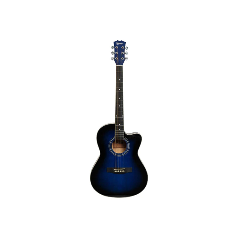 HAVANA CUTWAY ACOUSTIC GUITAR - 39" HAC-39BL