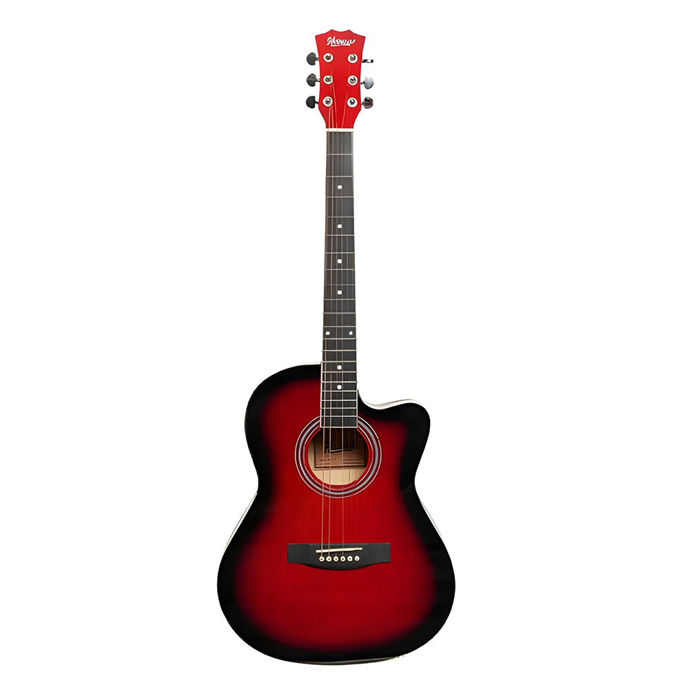 HAVANA CUTWAY ACOUSTIC GUITAR - 39" HAC-39 RD