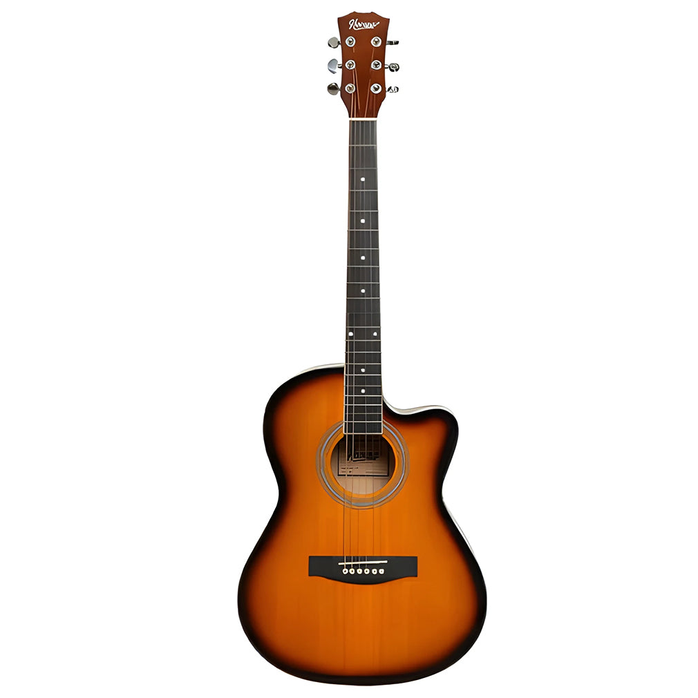 HAVANA CUTWAY ACOUSTIC GUITAR - 39" HAC-39SB